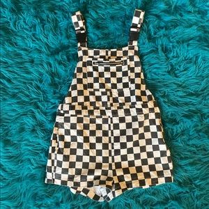 Forever 21 Checkered Jumpsuit